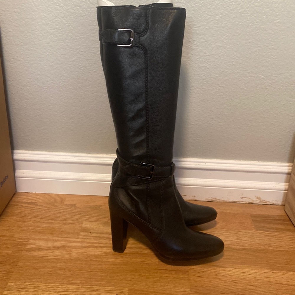 Coke Haan leather boots